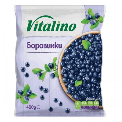 Боровинки замразени Виталино 400гр. плик