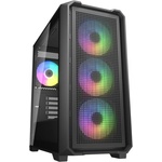 Ion Computers Геймърски компютър ION MX600 Mini V2 RGB с процесор AMD Ryzen 7 5700G, вградено видео ядро, RAM памет 16GB(2x8GB) DDR4 3200MHz, SSD 1TB NVMe PCIe Gen4 (c004279)