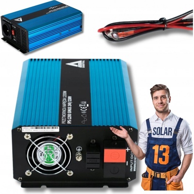 AZO Digital IPS-1200S, 12V/230V 1200W, čistá sinusovka