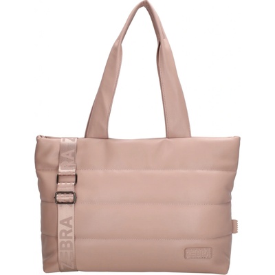 Shopper kabelka Evie Zebra Trends 18 L 15 6” 34 5 x 19 4 cm starorůžová