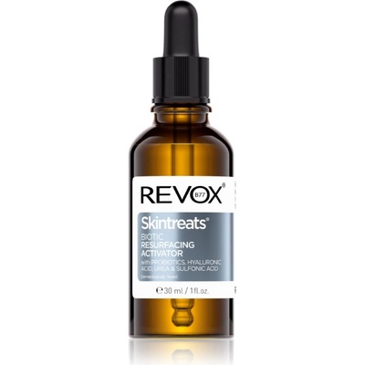 Revox Skintreats Biotic Resurfacing Activator изглаждащ ексфолиращ серум за озаряване на лицето 30ml