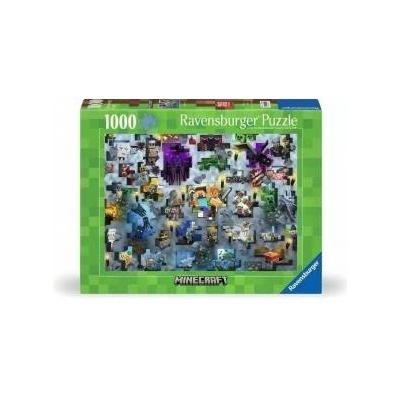 Ravensburger Puzzle 1000 Challenge. Minecraft