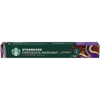 STARBUCKS NESPRESSO choco oriešok 10 KS