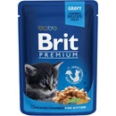 Brit Premium Kitten Chicken Chunks s kuracími kúskami 100 g