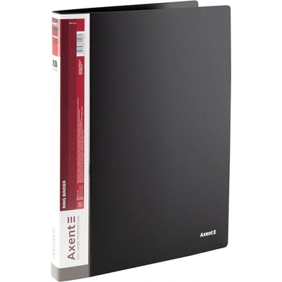 Папка 2 ринга Axent А4 2.5 cm Черен (1303129-08-1207-01-А)