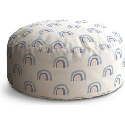 Sablio Taburet Circle Duha: 38x48 cm