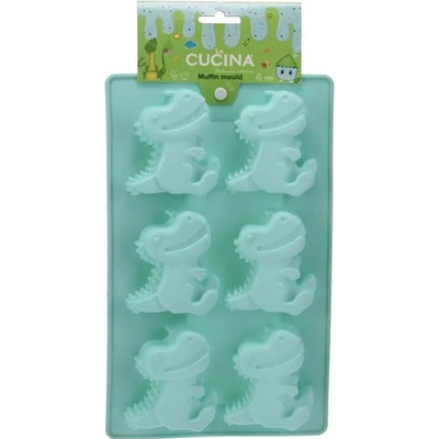 LA CUCINA Forma silikonová DINO 27,5x15x2,5 cm 6 ks