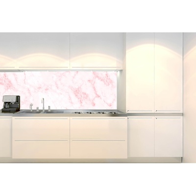 DIMEX ART Фототапет за кухня - текстура от светлорозов мрамор 180 x 60 см