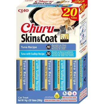 Churu Inaba Skin & Coat tuňák multipack 20 x 14 g