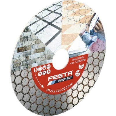 Festa Kotúč diamantový rezný 125 x 2.0 x 22.2 mm 21231