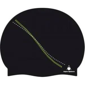 Aqua sphere плувна шапка aqua sphere dakota cap черно/зелено
