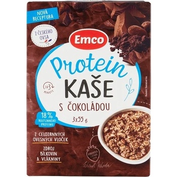 Emco Super kaše Protein a quinoa s čok 3 x 55 g