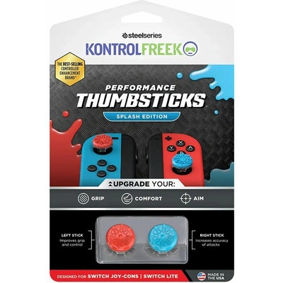 KontrolFreek Splash Red and Blue Kit - Nintendo (1801-JOY)