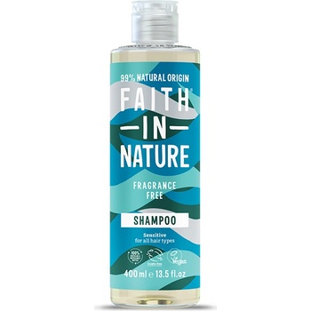 Faith in Nature přírodní šampon Bio bez vůně 400 ml