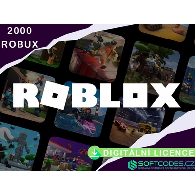 Roblox herní měna 2 000 Robux