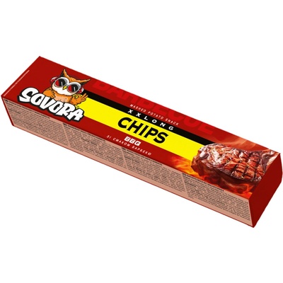 SLOV Dlouhé chipsy BBQ 50 g