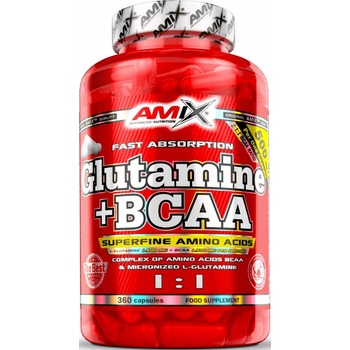 Amix Glutamine + BCAA 360 kapsúl