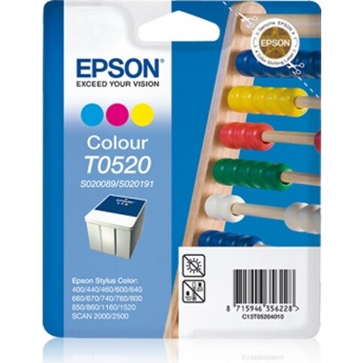 Глава за EPSON STYLUS COLOR 400/440/460/500/600/640/660/670/740/760/800/850/1160/1520 - S020191/S020089 - Color (C13T05204010)