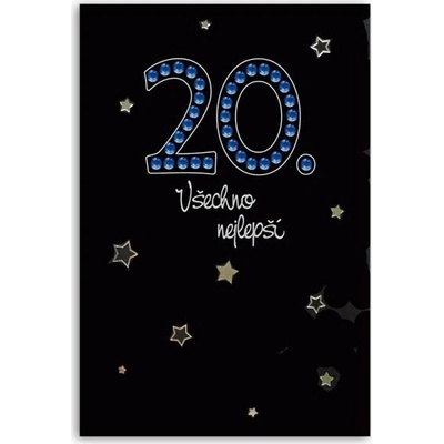 UNIPAP přání k narozeninám 20 CN-106 PRANI_V_C0020 165547