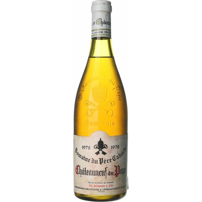 Th. Boisson & Fils Châteauneuf du Pape suché bílé 1978 0,75 l (holá láhev)