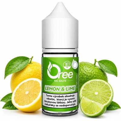 Oree Salt Lemon & Lime 10 ml 10 mg