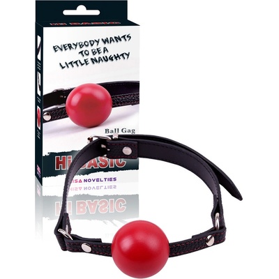 Chisa Novelties Hi Basic Red Ball Gag, roubík