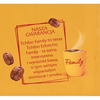 TCHIBO Mletá káva Family 2 x 0,5 kg