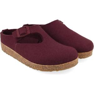 Haflinger Дамски пантофи Haflinger Women's Grizzly Sharon Slippers - Bordeaux - размер 42 (EU) (126-0669-0217)