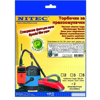 Image 1 of NITEC Торбички за прахосмукачки НИТЕК, код Т127