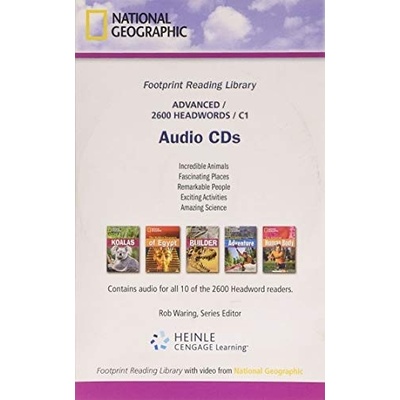 FOOTPRINT READERS LIBRARY Level 2600 AUDIO CDs - WARING, R.