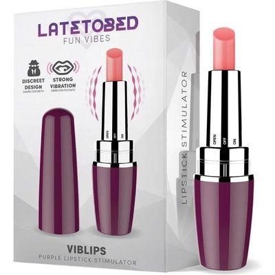 LATETOBED Viblips Lipstick Stimulator Purple