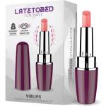 LATETOBED Viblips Lipstick Stimulator Purple
