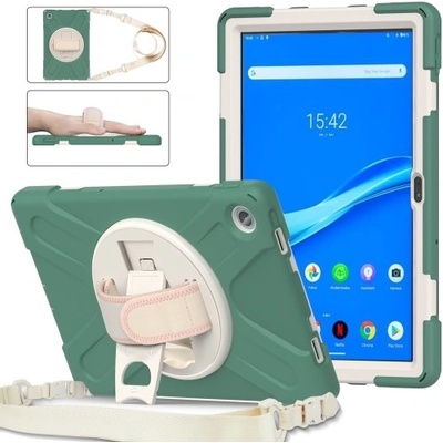 Vsetkonamobil 53563 SOLID Odolný kryt pre Lenovo Tab M10 Plus 3. generácia tmavozelený