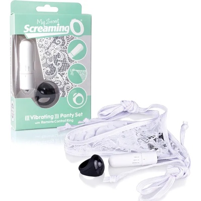 Screaming O Remote Control Panty Vibe White