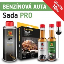 Metabond Set aditiv pro benzínové motory - Metabond PRO 250 ml + Metabond CL 250 ml + Metabond Megalen 250 ml + Metabond Clear + Profesionální dávkovací hlava