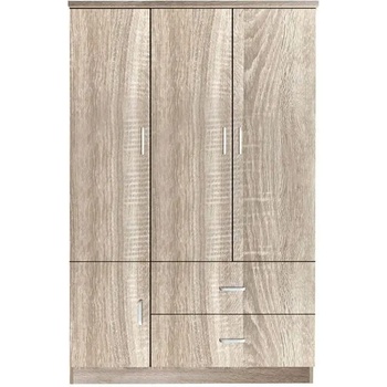 Bogdan Furniture Трикрилен гардероб Memo. bg модел Liip