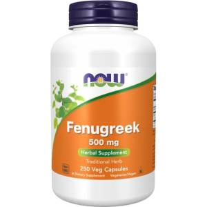 NOW Fenugreek 500 mg [250 капсули]