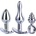 NMC Hardware Gear 3in1 Metal Butt Plug Set I