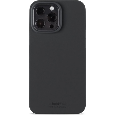Holdit Калъф Holdit - Silicone, iPhone 13 Pro Max, черен (7330985151767)