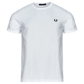 Fred Perry Ringer Tee biele