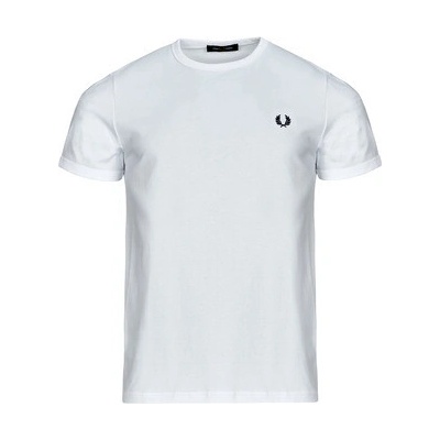 Fred Perry tričko s krátkym rukávom Ringer biele