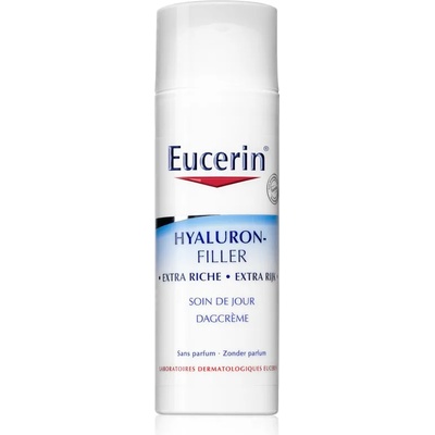 Eucerin Hyaluron-Filler дневен крем против бръчки за суха или много суха кожа 50ml
