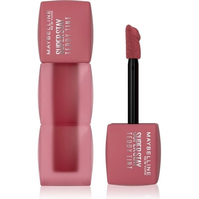 Maybelline new york SuperStay Teddy Tint dlouhotrvající rtěnka s matným efektem 105 Velvet Choker 5 ml