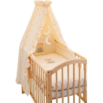 Scarlett 4-dielna sada Méďa béžová 135 x 100 cm