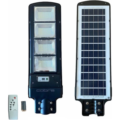Соларна лампа cobra 1800w със сензор за движение и дистанционно управление r4/1152