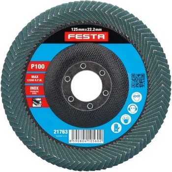 Festa Kotouč lamelový oboustranný 125 mm P100 21763