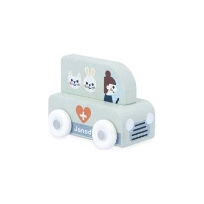 Janod Cross roads auto na tlačení Veterinář J05946