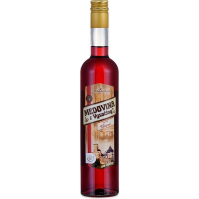 Včelařství Sláma Medovina z Vysočiny višňová 13% 0,5 l – Zboží Dáma