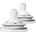 Philips Биберони Philips Avent - Natural, First Flow/бавен, 0м+, 2 броя (SCF657/27)