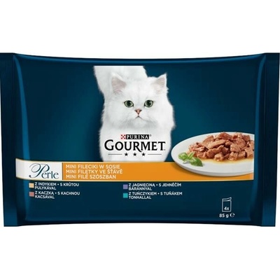 Gourmet Perle Multip.minifiletky maso 4 x 85 g